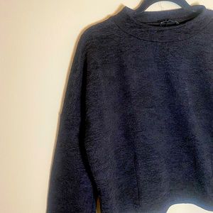 Zara Mockneck Boxy Longsleeve